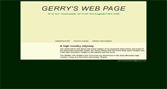 Desktop Screenshot of gerrypennington.com