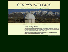 Tablet Screenshot of gerrypennington.com